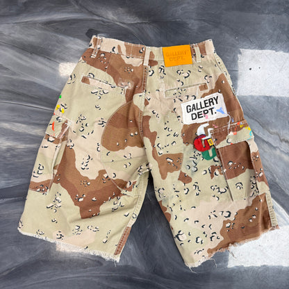 Gallery Dept. G-Patch Camo Cargo Shorts