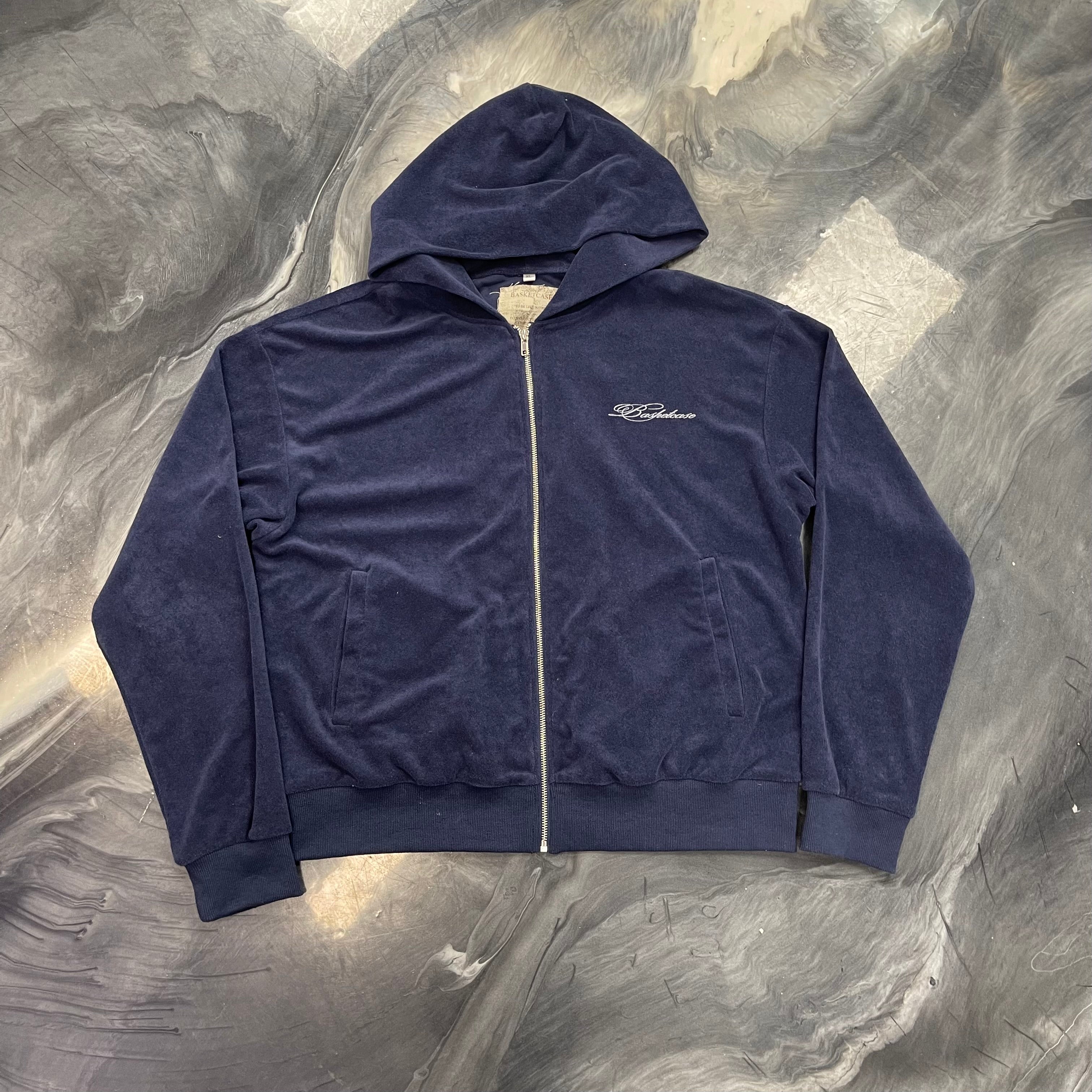 Basketcase Gallery Chandelier velour zip-up hoodie – FTL- Cold
