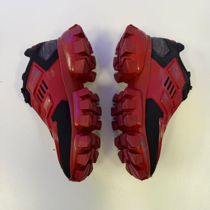 Prada Cloudbust Thunder knit RED/BLACK (USED) (NO BOX)