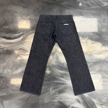 Chrome Hearts Plain Raw Denim Jeans