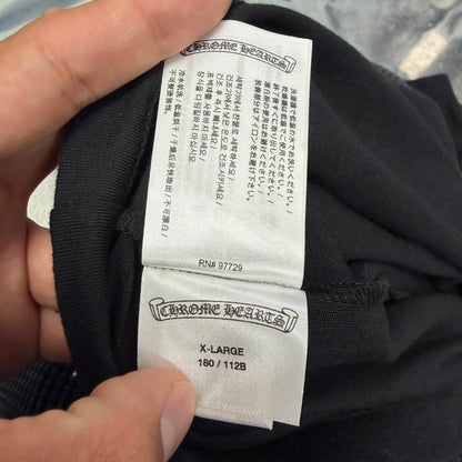 Chrome Hearts Scroll Logo Long sleeve tee