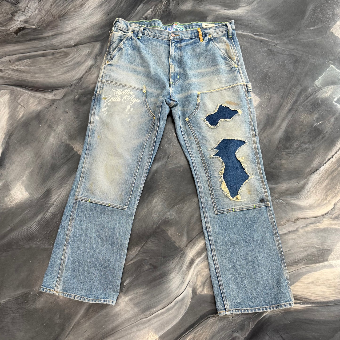 Better With Age Double Knee Denim BWA
