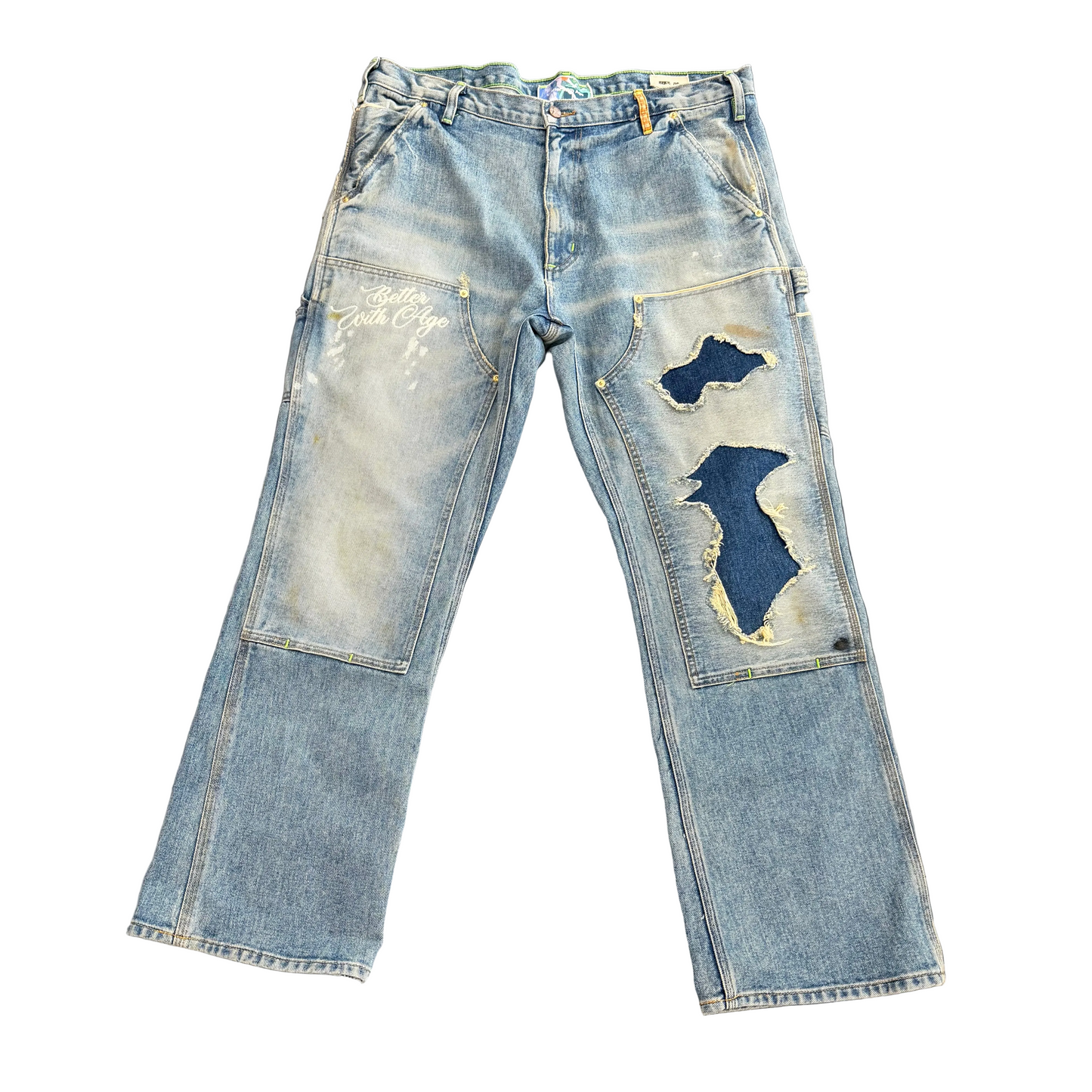 Better With Age Double Knee Denim BWA