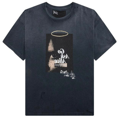 Paly Hollywood Ask Alice Tee Vintage Black