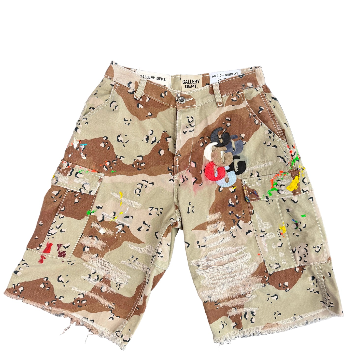 Gallery Dept. G-Patch Camo Cargo Shorts