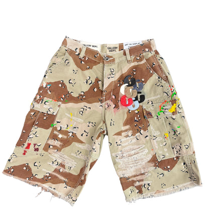 Gallery Dept. G-Patch Camo Cargo Shorts