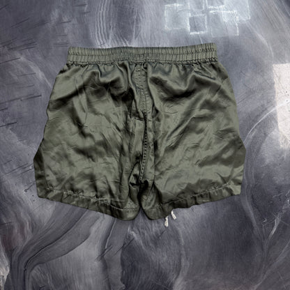 Rick owen green bela shorts