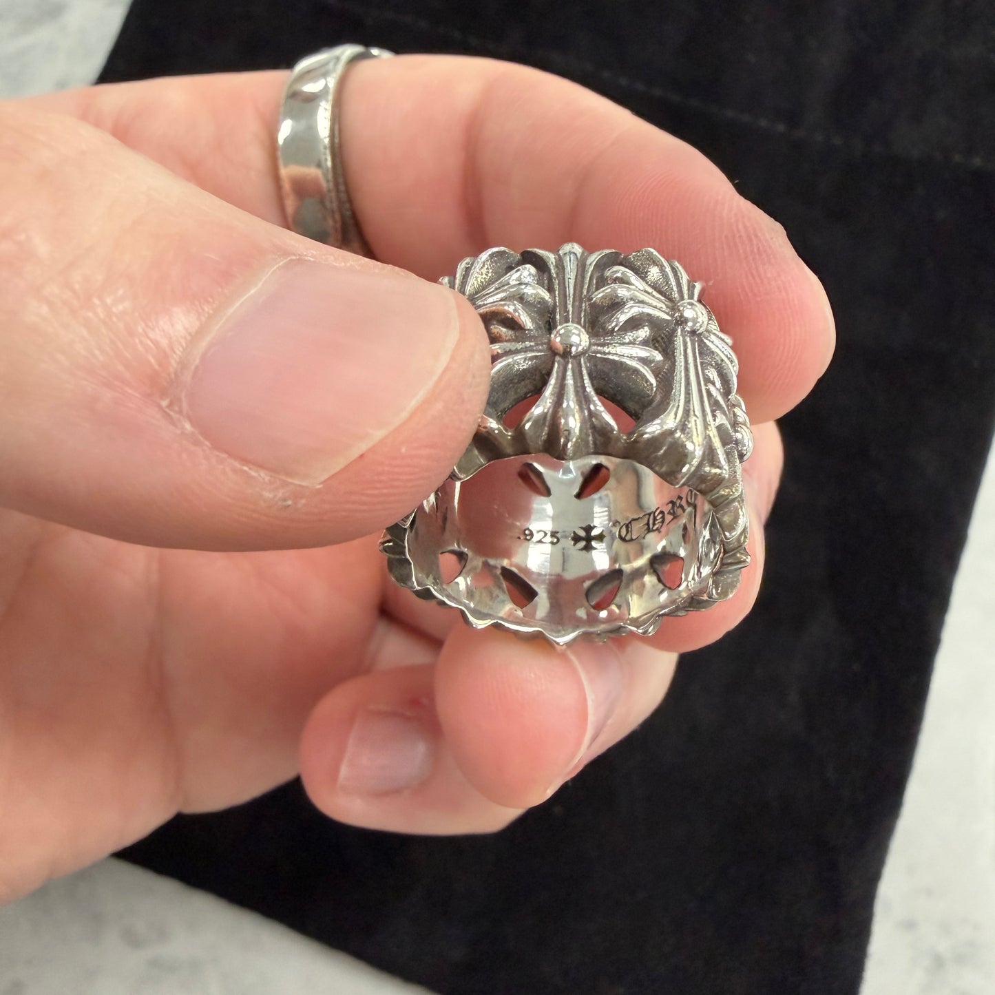 Chrome Hearts Cemetery Ring