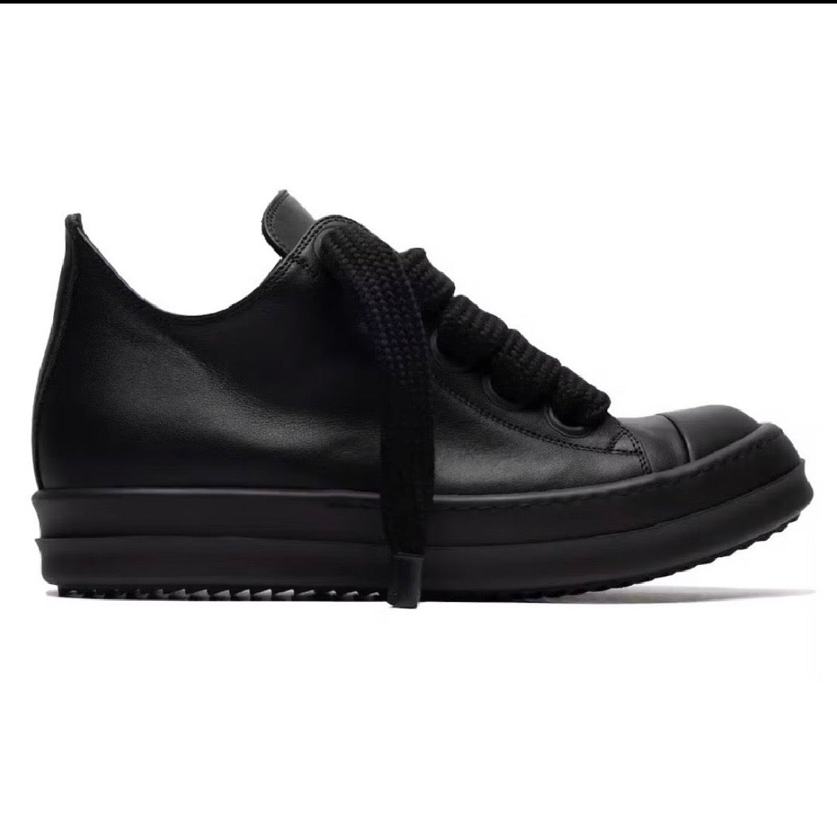 Rick Owens Jumbo Lace Ramone Low Black (Used)