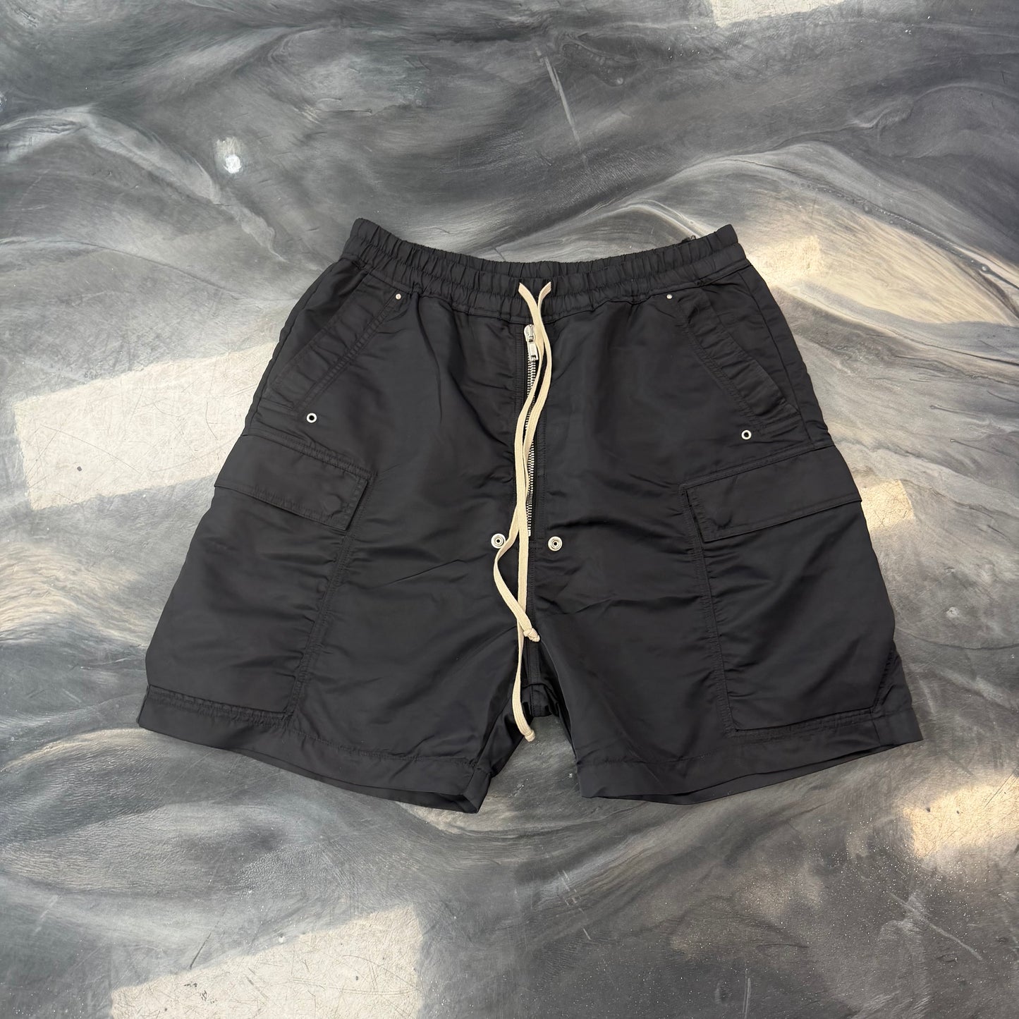 Rick Owens DRKSHDW Nylon Bela Cargo Shorts