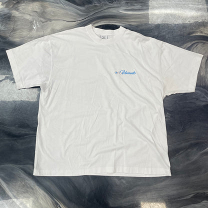 VETEMENTS ONLY VETEMENTS TEE WHITE