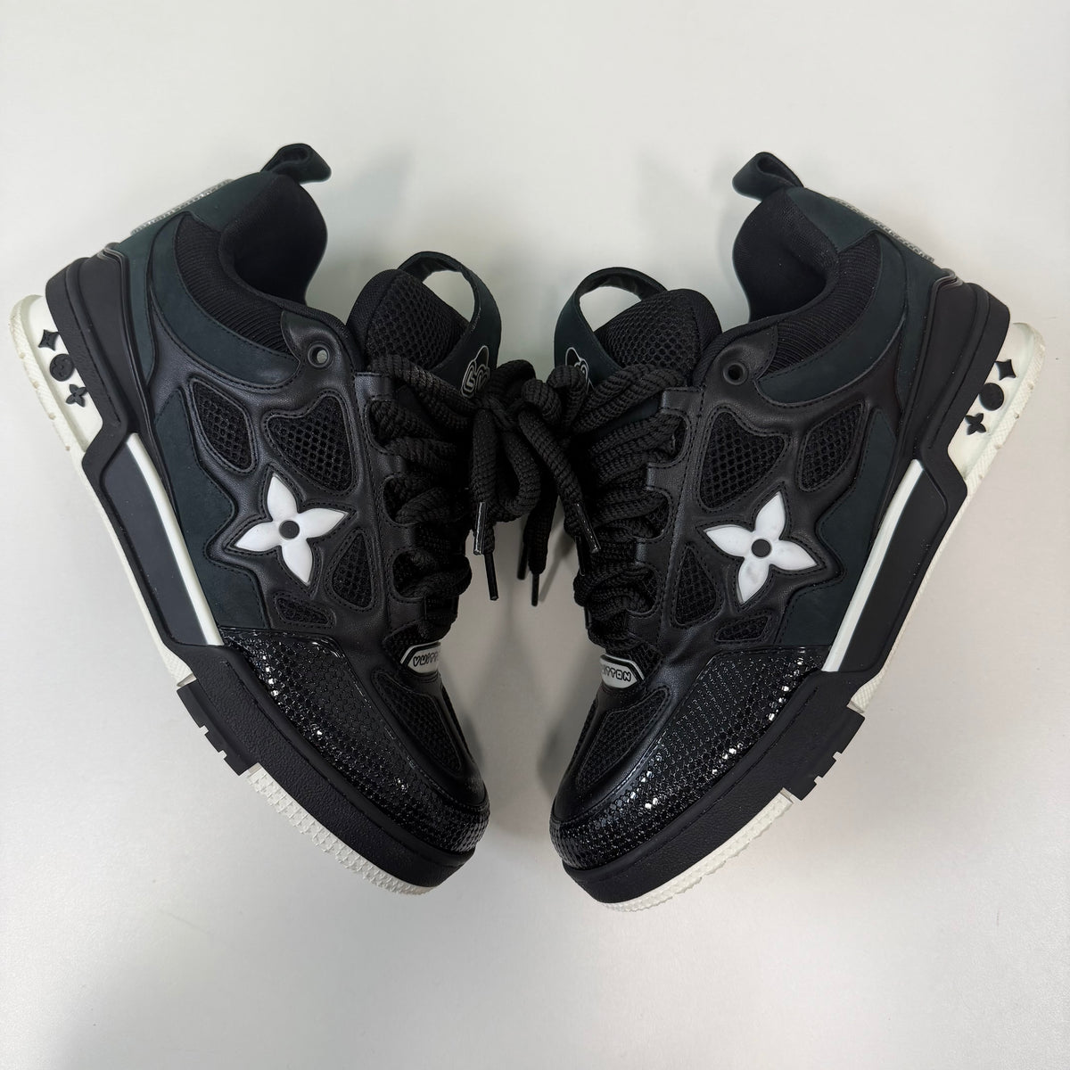 Louis Vuitton LV Skate Sneaker Black Black White