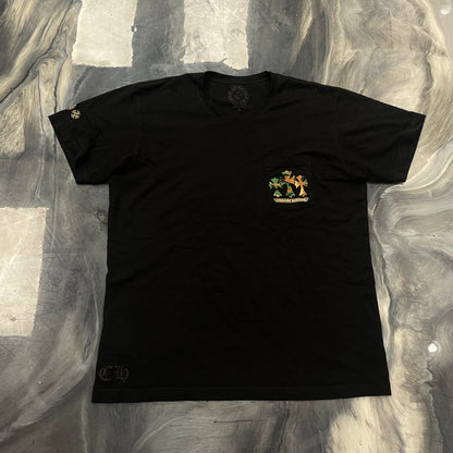 Chrome Hearts Horse Shoe Logo
Pocket T-Shirt Black/Camo