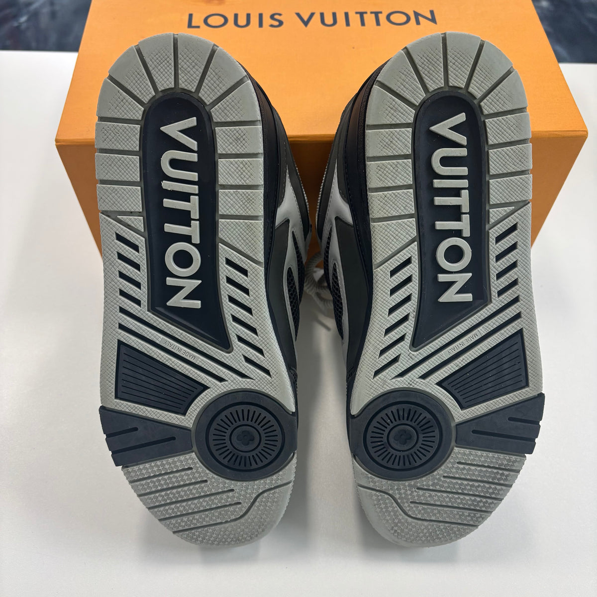 Louis Vuitton LV Skate Sneaker Grey/Black (USED)