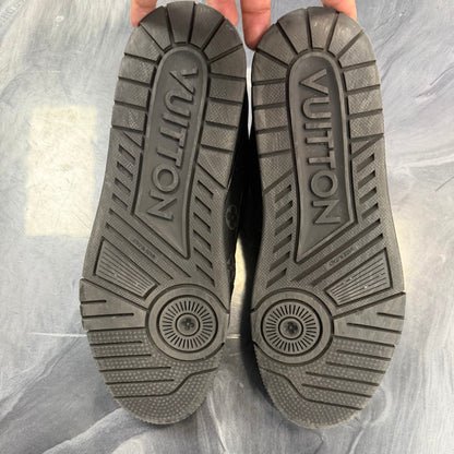 Louis Vuitton LV Trainer Sneakers black monogram (USED) (NO BOX)