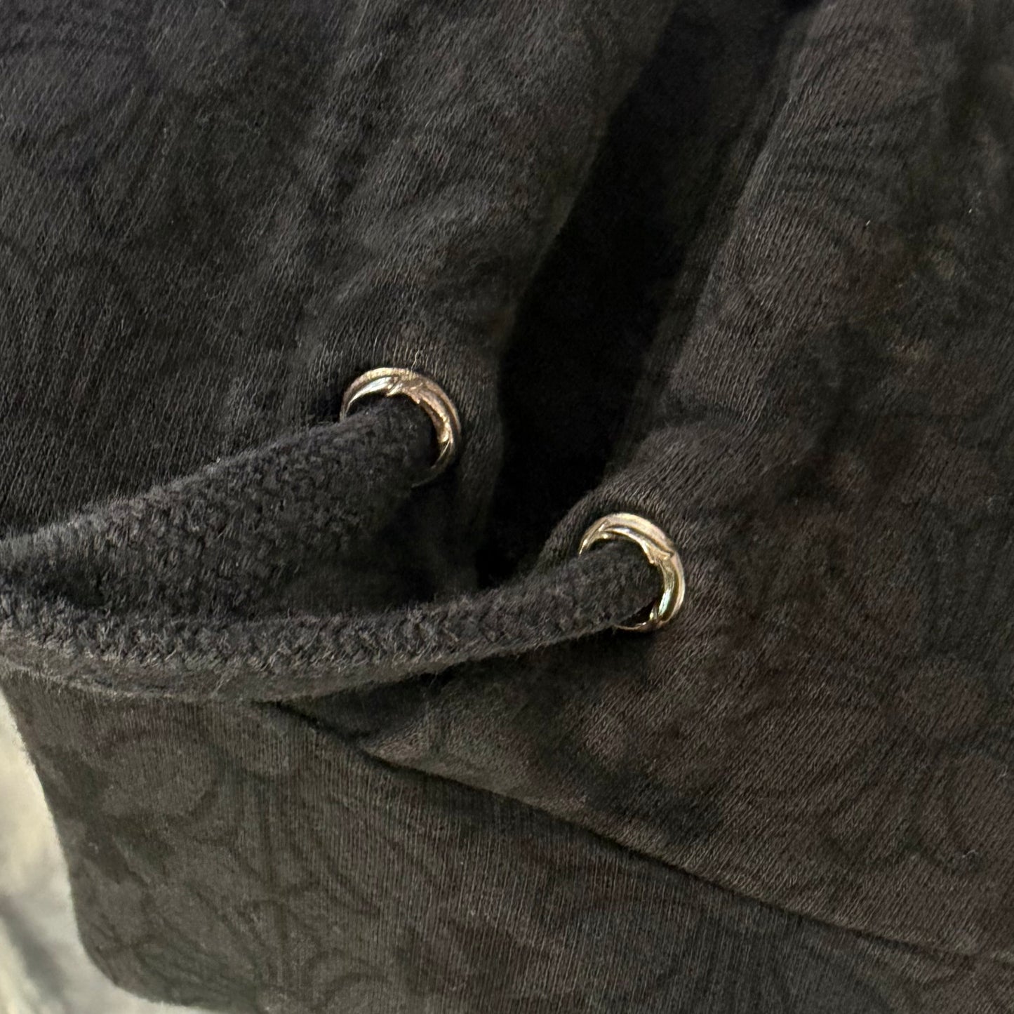 Chrome Hearts Plus Cross Allover Print Horseshoe Logo Hoodie