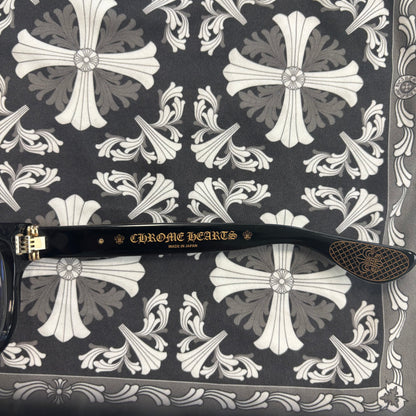 Chrome Hearts Cuntvoluted Black
18K Gold Plated Eye Glasses