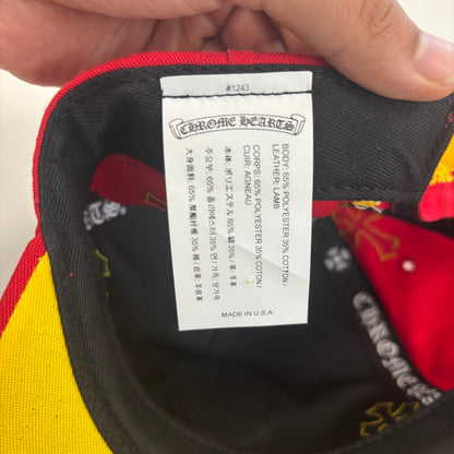 Chrome Hearts Patch Hat Red/Yellow