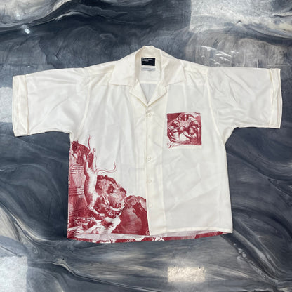 Enfants Riches Déprimés Rat Palace chemise silk short-sleeve shirt