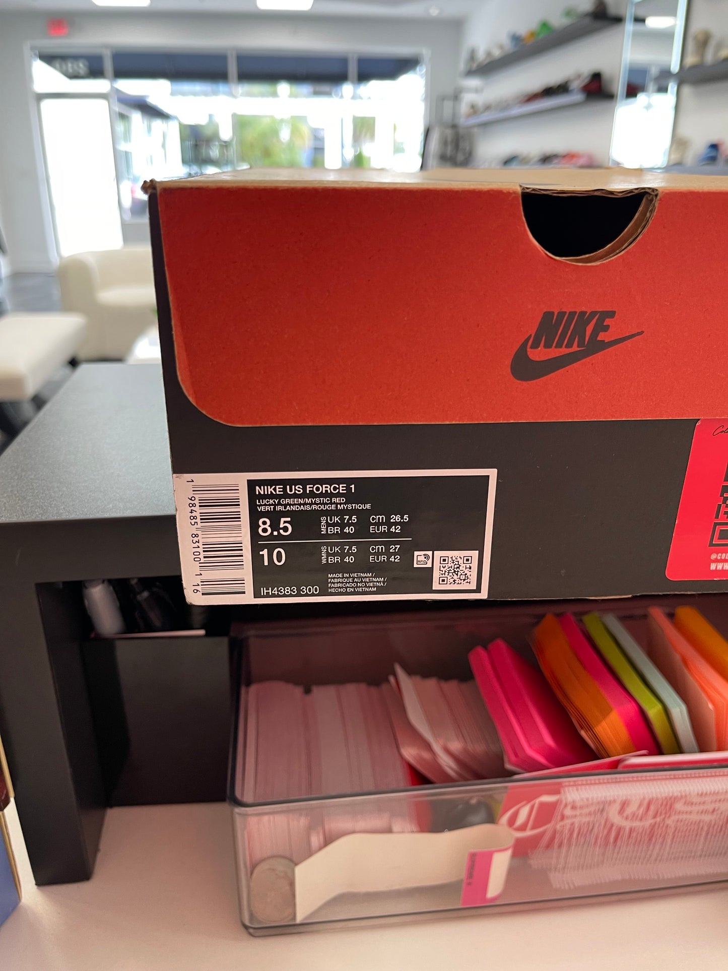 Lil Yachty X Air Force 1 Low ‘Concrete Boys - Lucky Green' (USED)