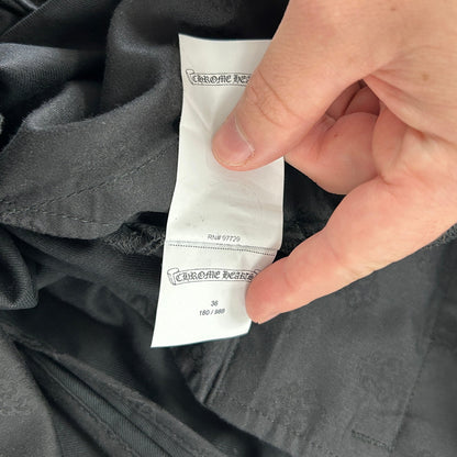 Chrome Hearts Matty Boy 99 Eye Black Chino Pants