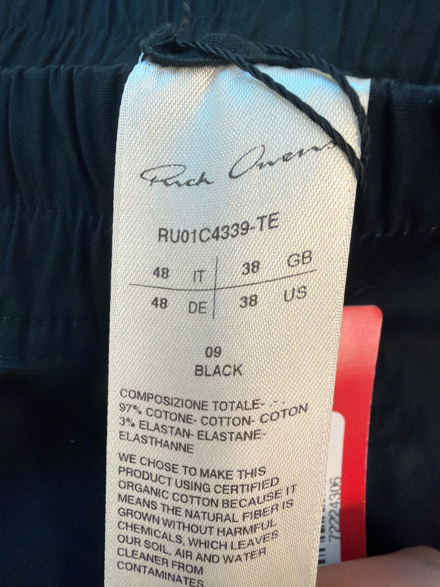 Rick Owens Jumbo Bela Cargos Dust