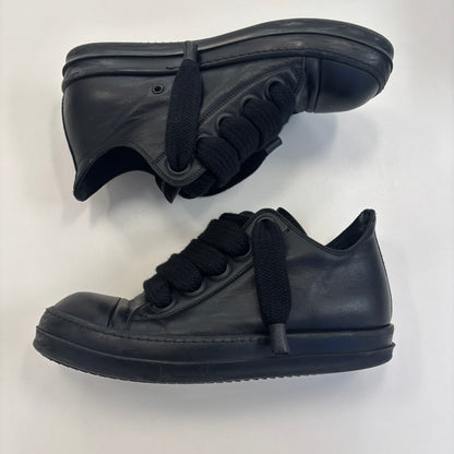 Rick Owens Jumbo Lace Ramone Low Black (Used)(No Box)
