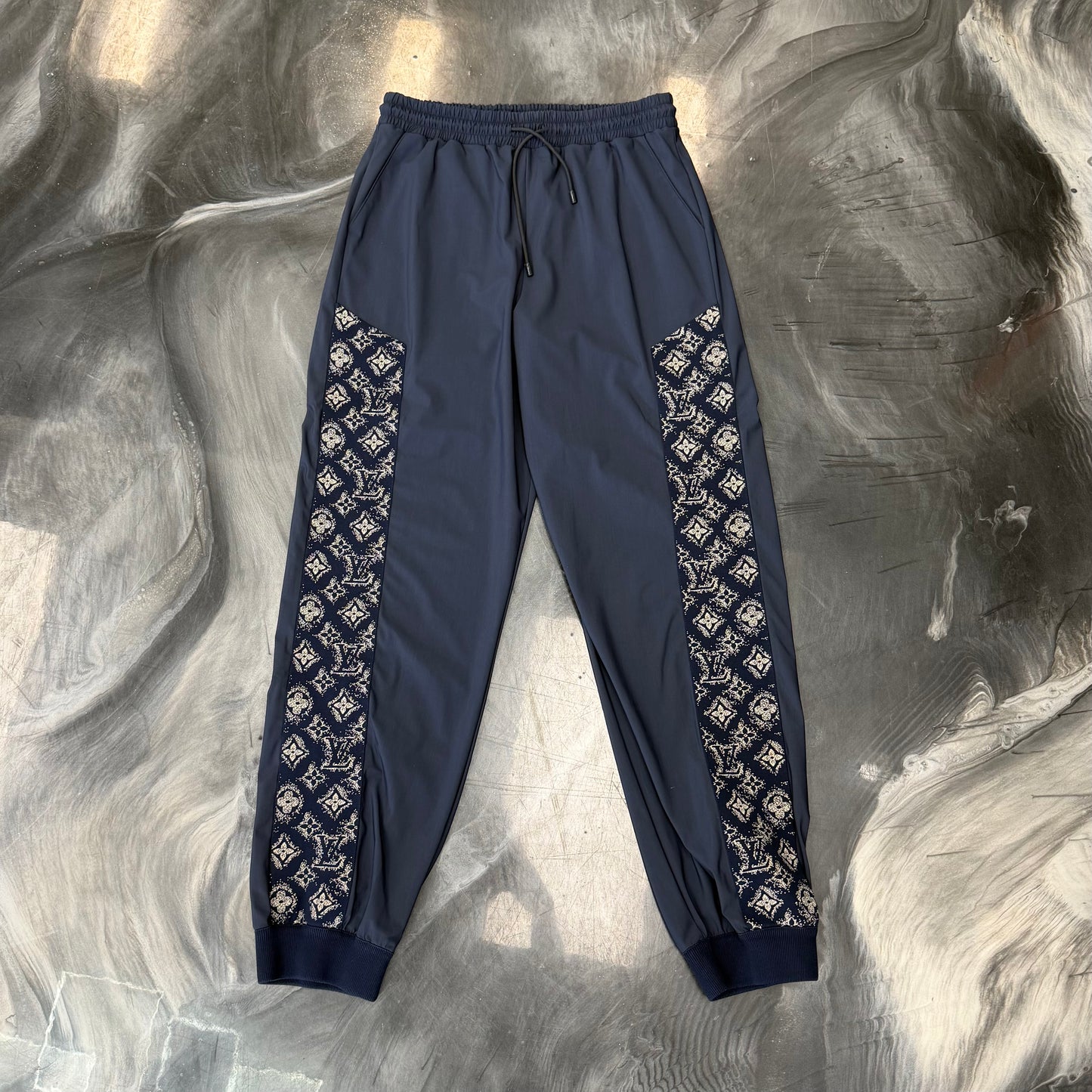 Louis Vuitton Monogram Side Stripe Track Pants