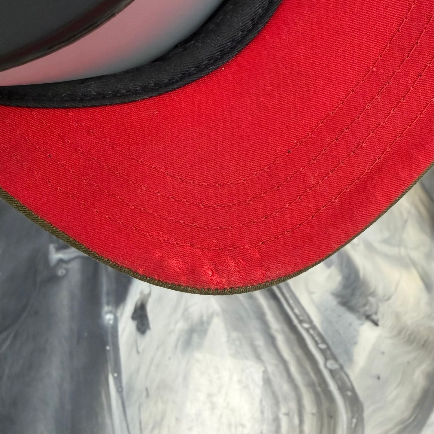 Chrome Hearts Olive Green Gas Station Trucker Hat