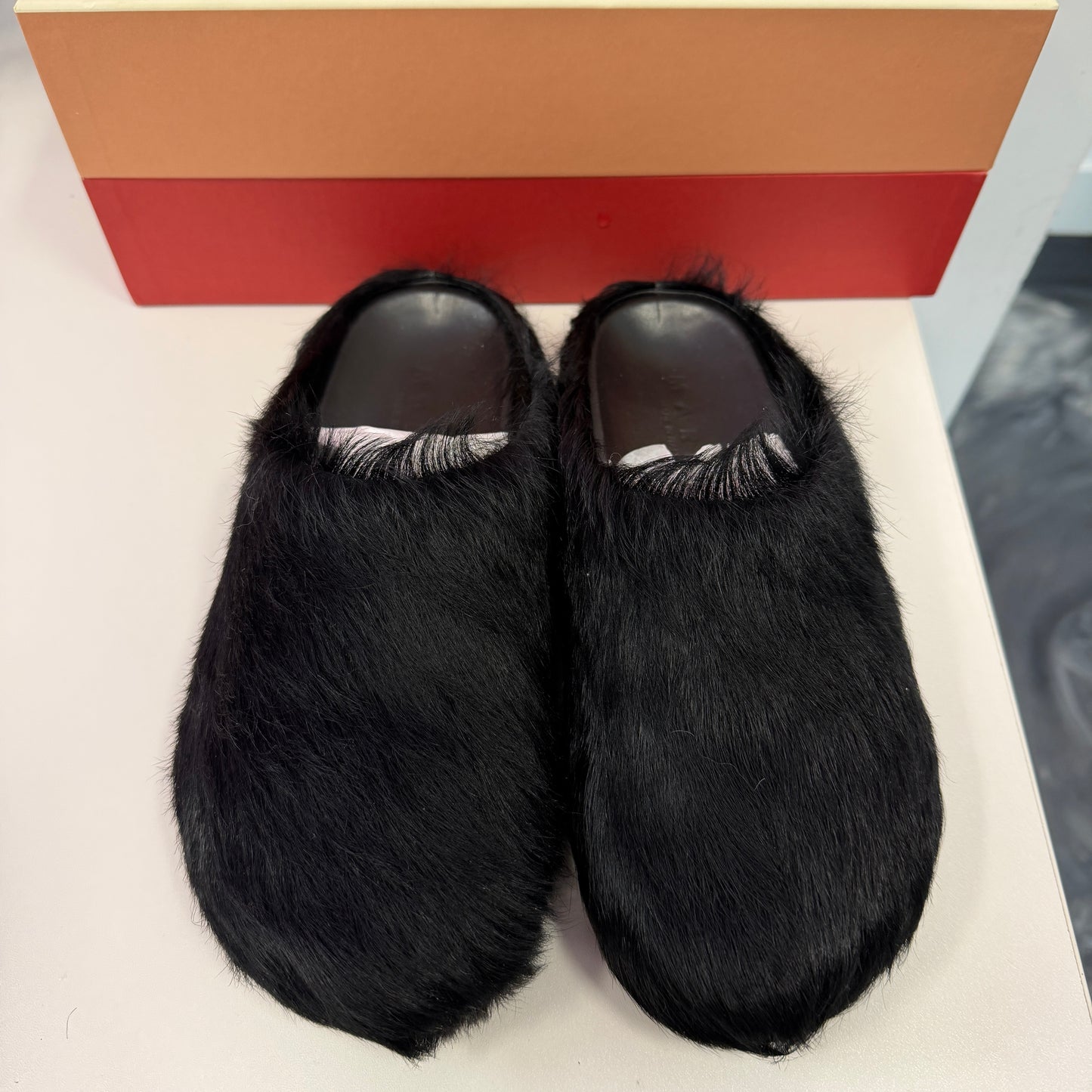 Marni Mule Fussbett Sabot Black (USED)