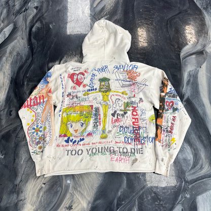 Takashi Murakami x Saint Mxxxxxx Graff Pullover Hoodie