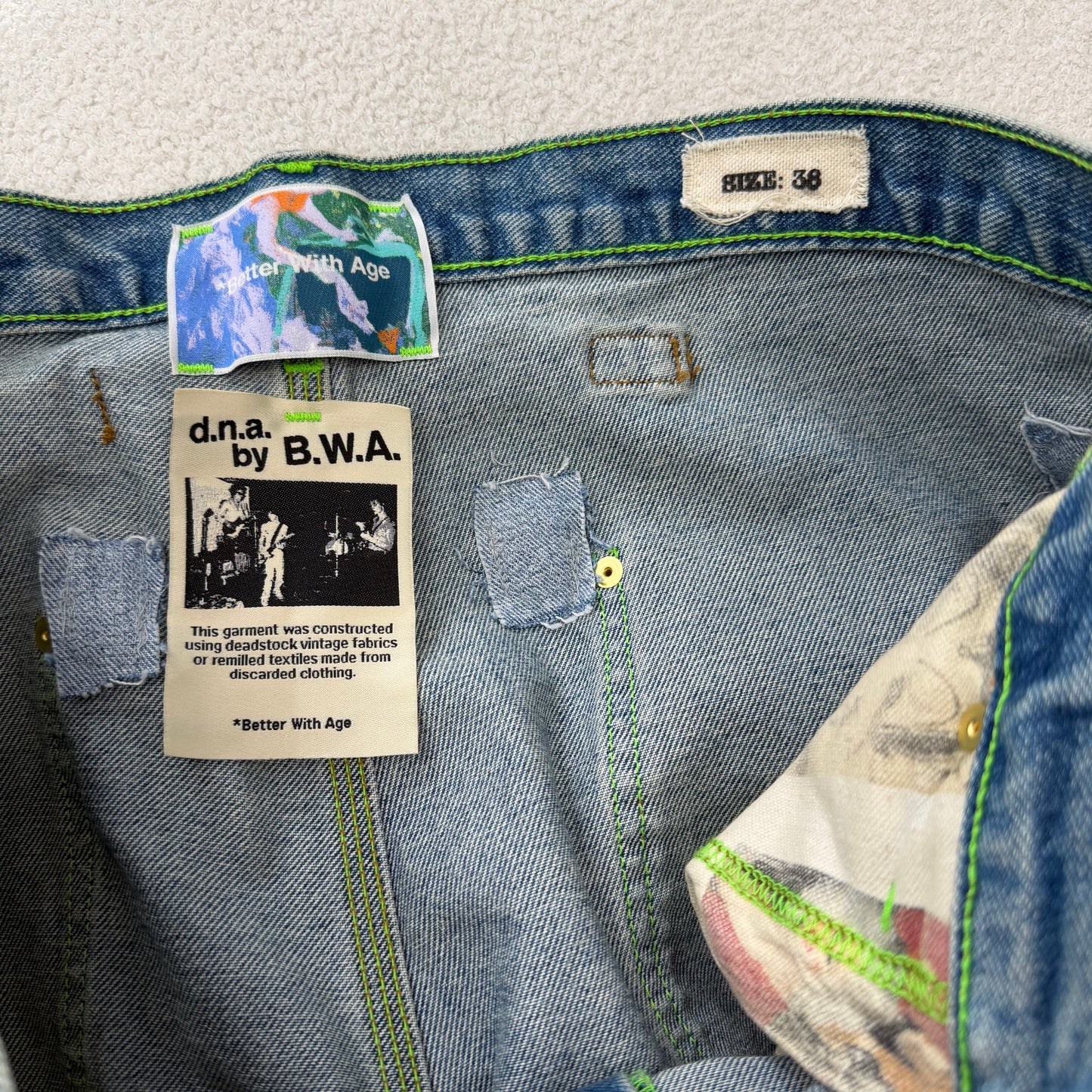 Better With Age Double Knee Denim BWA