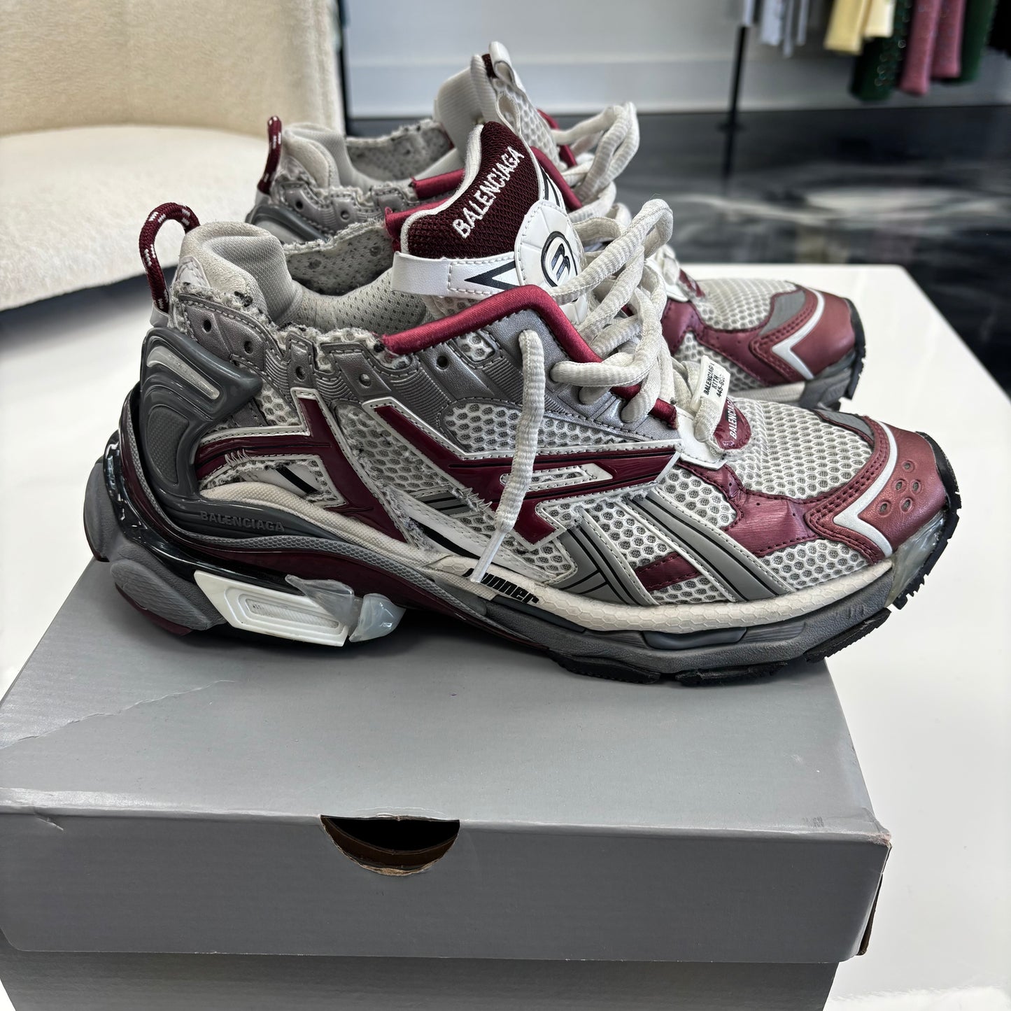 Balenciaga Runner Sneaker “Burgundy”