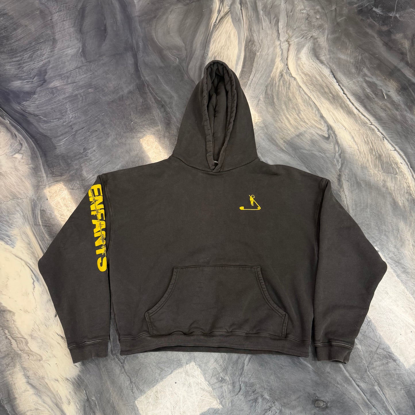 Enfants Riches Déprimés ERD Zurich Hoodie Faded Black