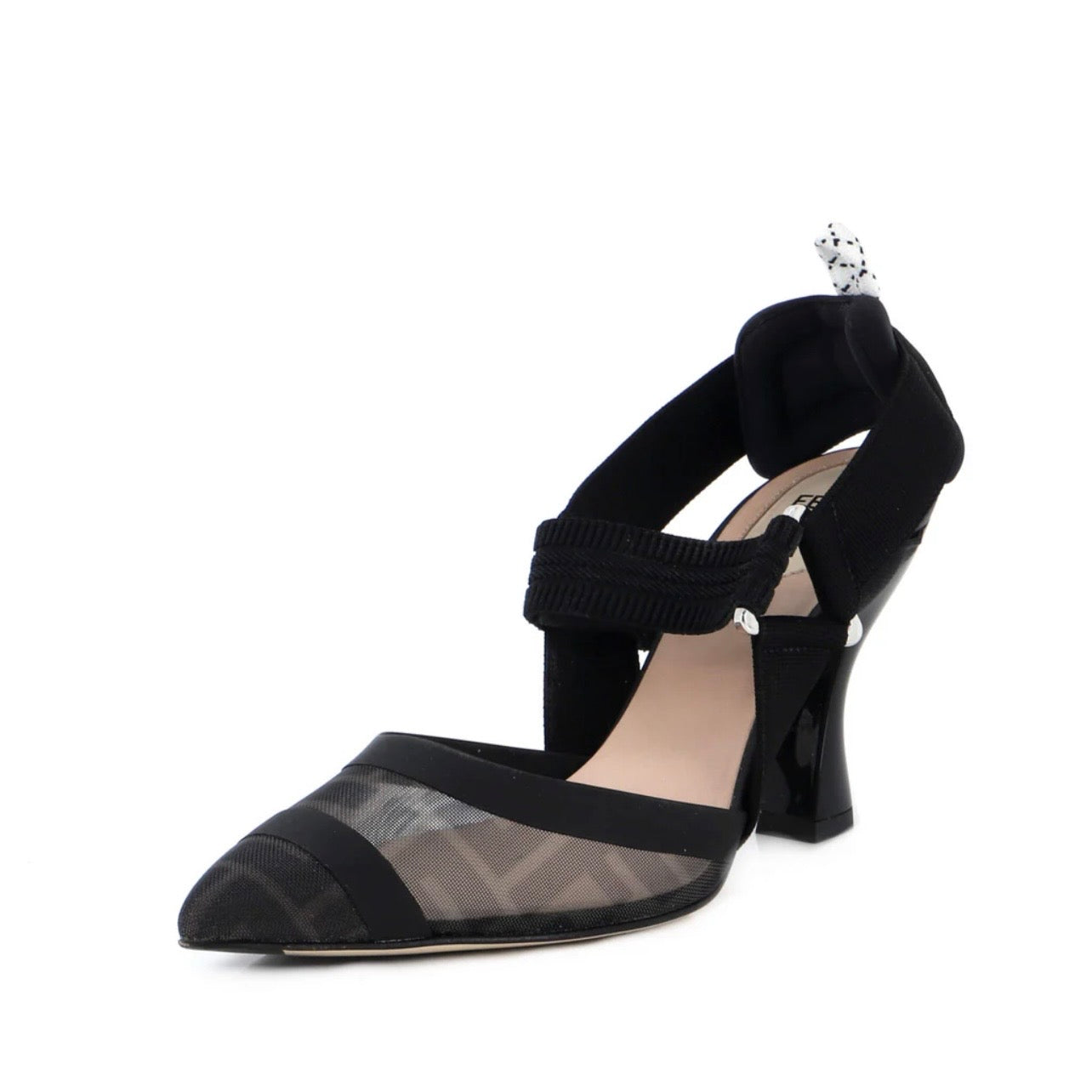 Fendi Colibri Slingback Pumps (USED NO BOX)