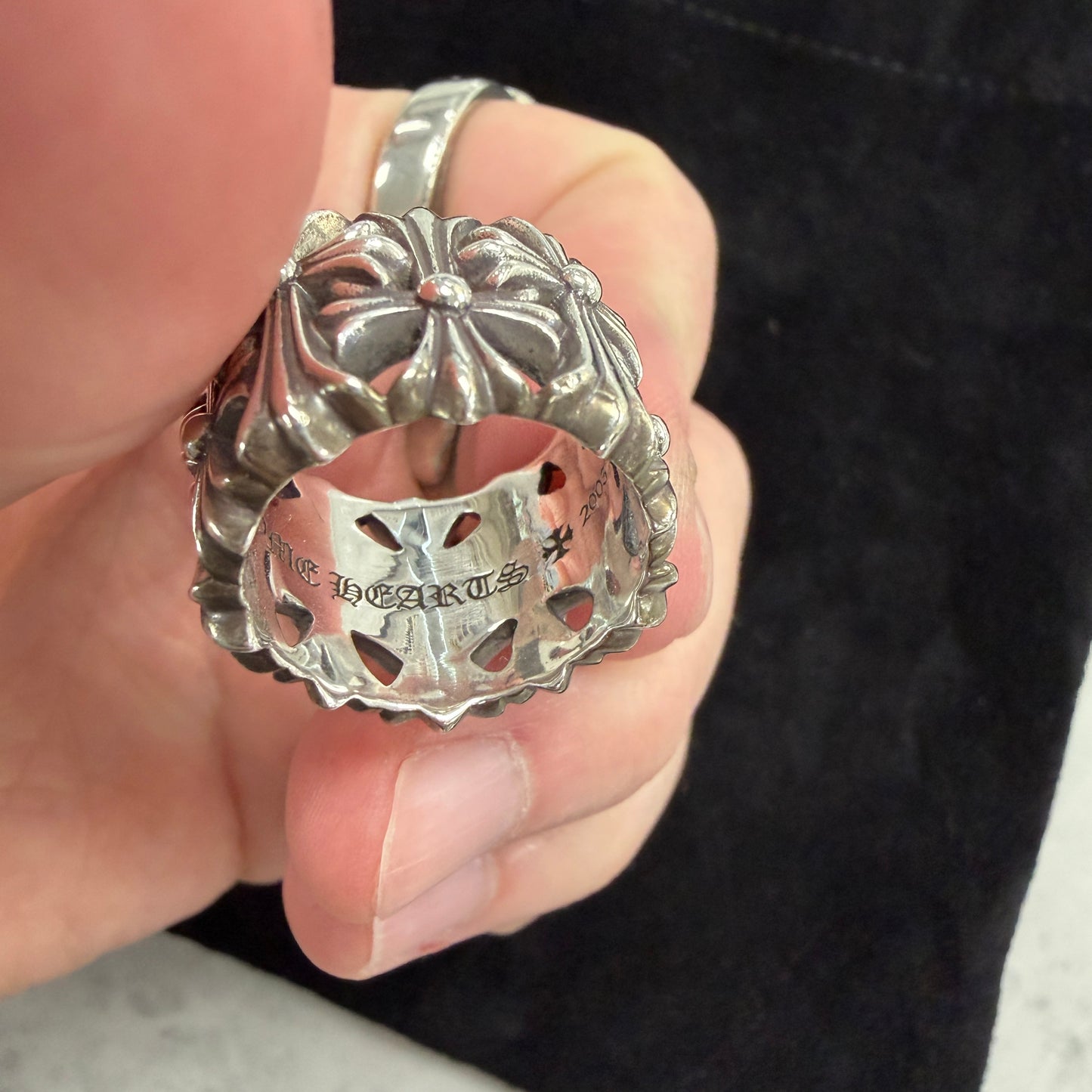 Chrome Hearts Cemetery Ring
