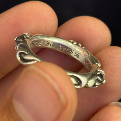 Chrome Hearts 925 Silver SBT Band Ring