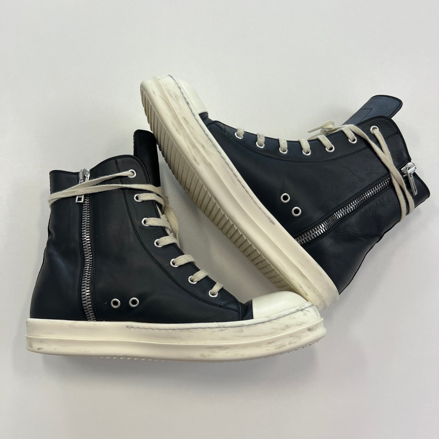 Rick Owens mainline ramone high black (USED NO BOX)