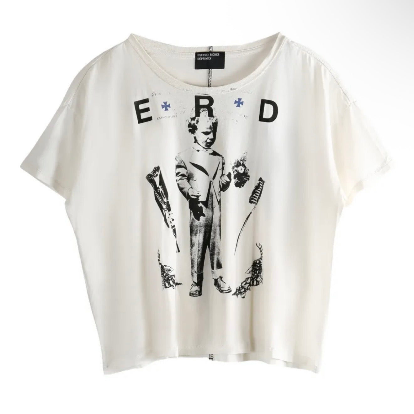 Enfants Riches Déprimés ERD Katholisches Toothbrush T-Shirt