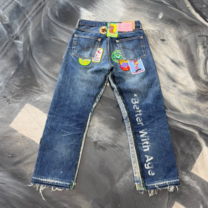 Better With Age Patch Denim - view 3