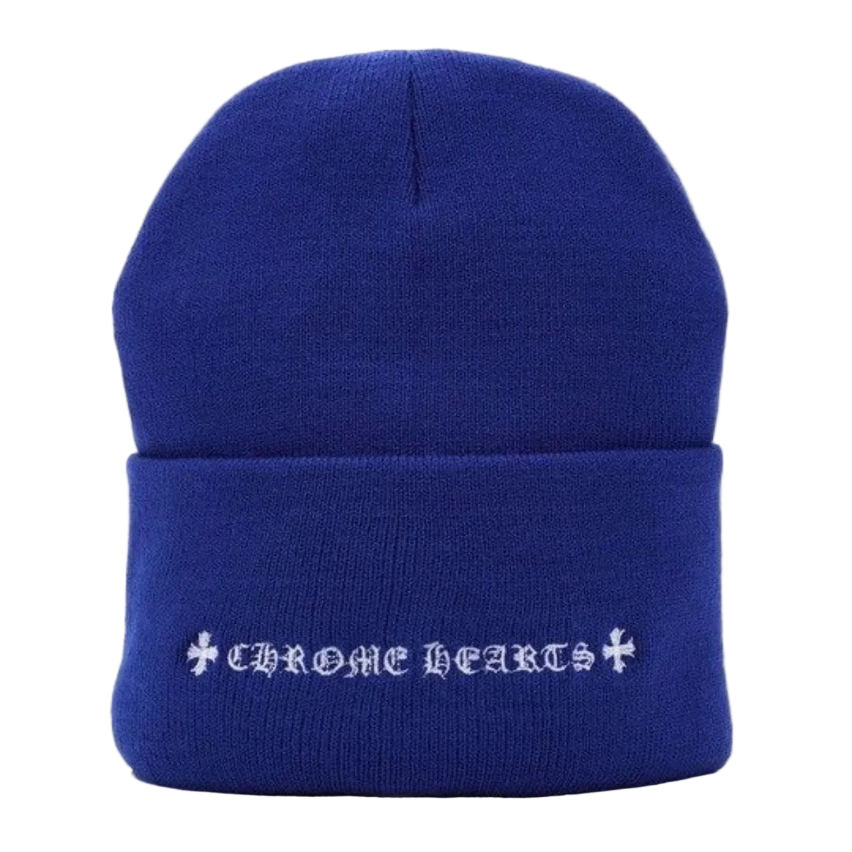Chrome Hearts Blue CH beanie
