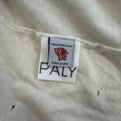 Paly Hollywood Core Logo Cream Short Sleeve Tee - view 5