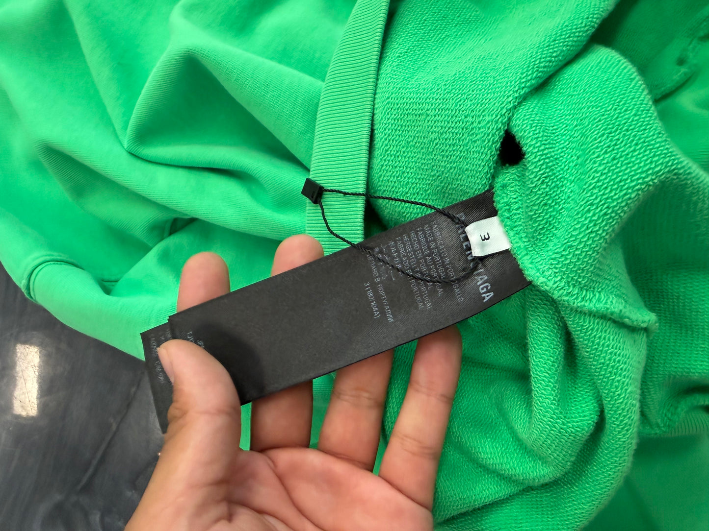 Balenciaga Campaign Hoodie Green