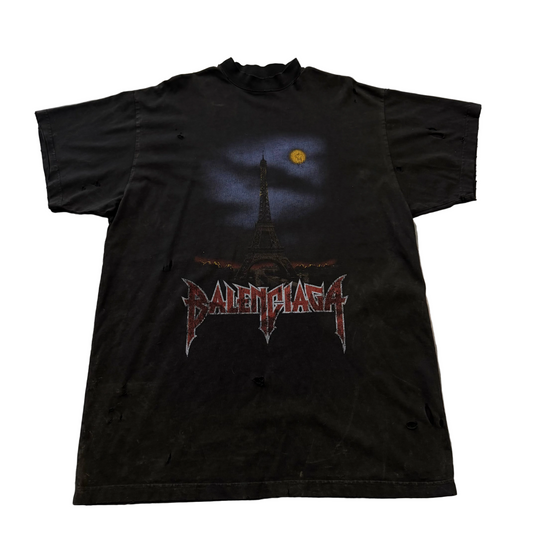 Balenciaga Paris Moon Double Front T-Shirt