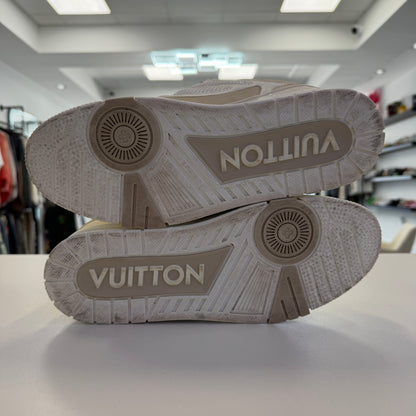 Louis Vuitton LV Skate Sneaker Beige White (Used)(No Box)