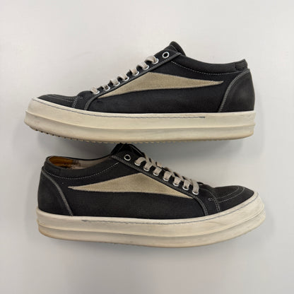 Rick Owens DRKSHDW Denim Vintage Low Sneakers (Used)