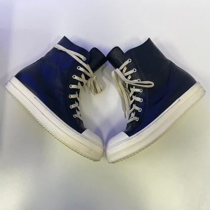 Rick Owens Concordians Leather High Black Milk (USED)