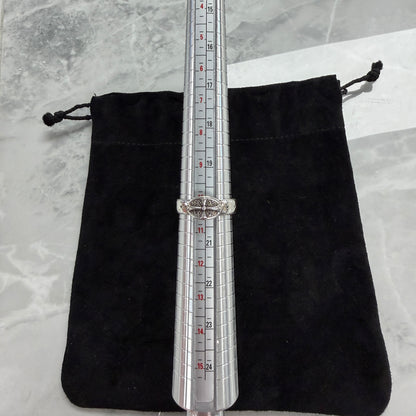 Chrome Hearts Oval Belt Ring Sliver