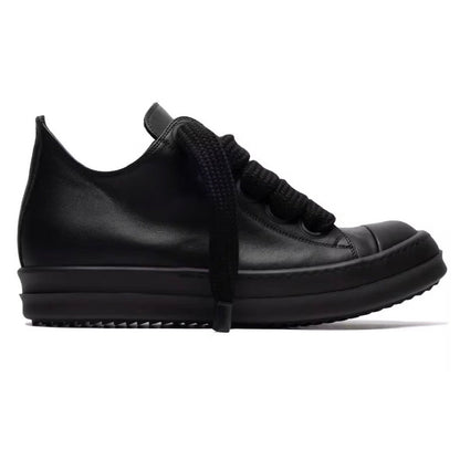 Rick Owens Jumbo Lace Ramone Low Black (USED NO BOX)