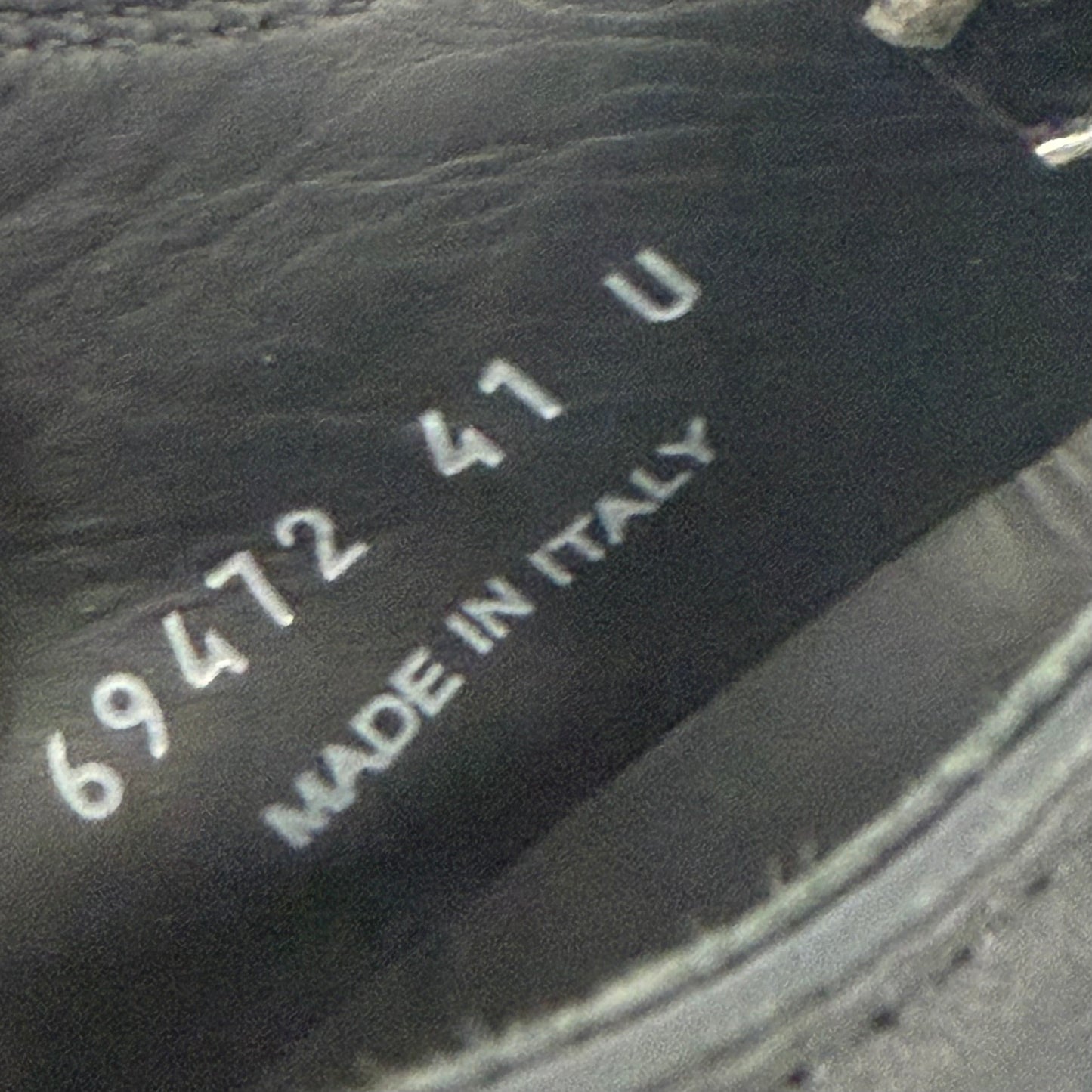 Rick Owens Ramones Low Black (USED)